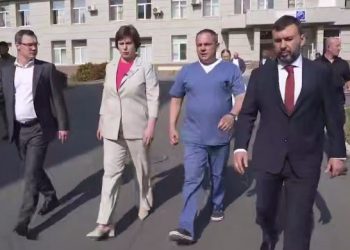 Глава ДНР проинспектировал работу сосудистого центра