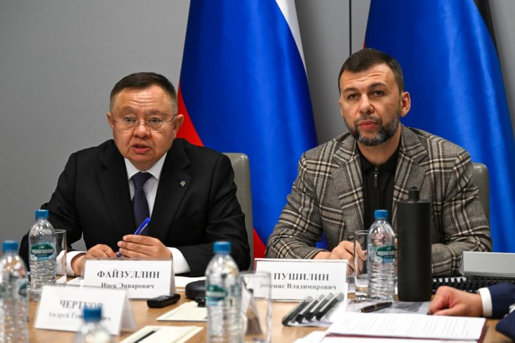 Ирек Файзуллин и Денис Пушилин приняли участие в заседании Инвестиционного комитета ДНР
