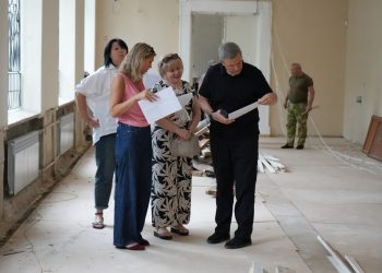 В республиканском художественном музее проводятся восстановительные работы