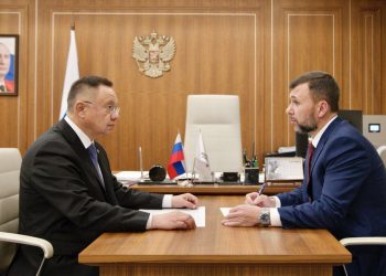 Файзуллин и Пушилин обсудили снижение потерь воды в ДНР