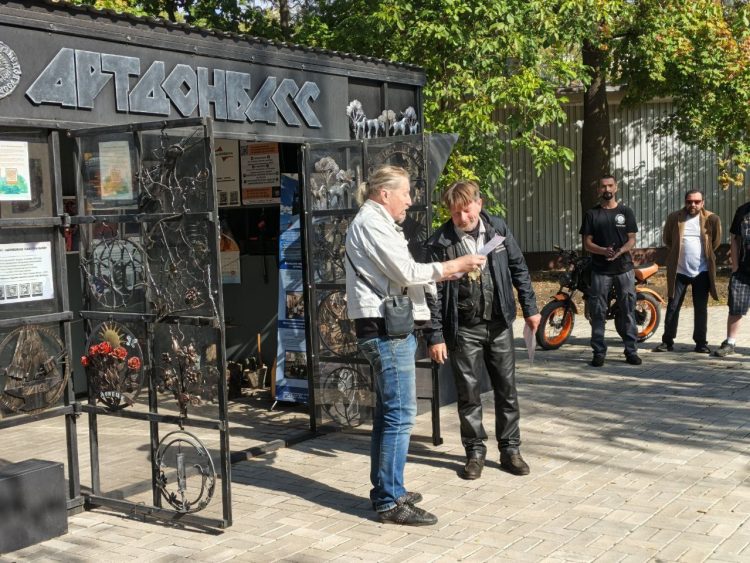 В Донецке прошел фестиваль кузнечного мастерства