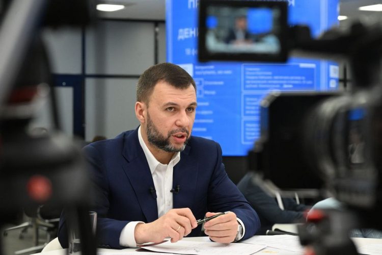 Глава ДНР проведет прямую линию по итогам года