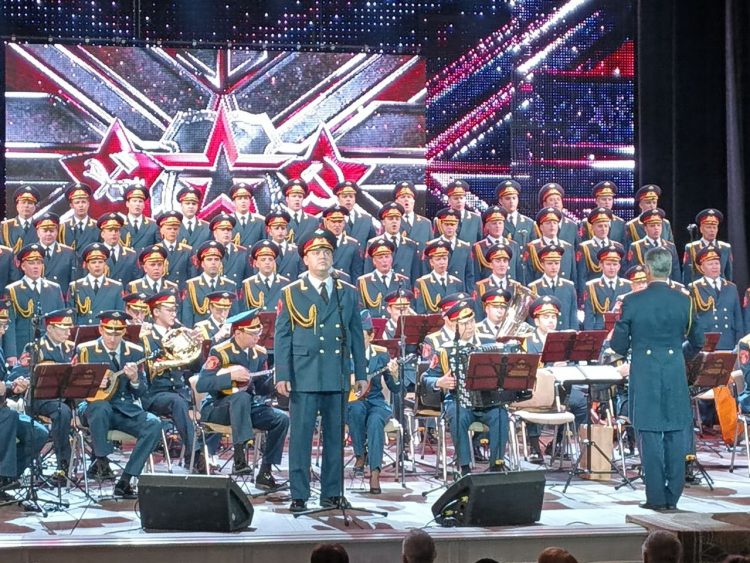В столице ДНР состоялся концерт ансамбля Александрова
