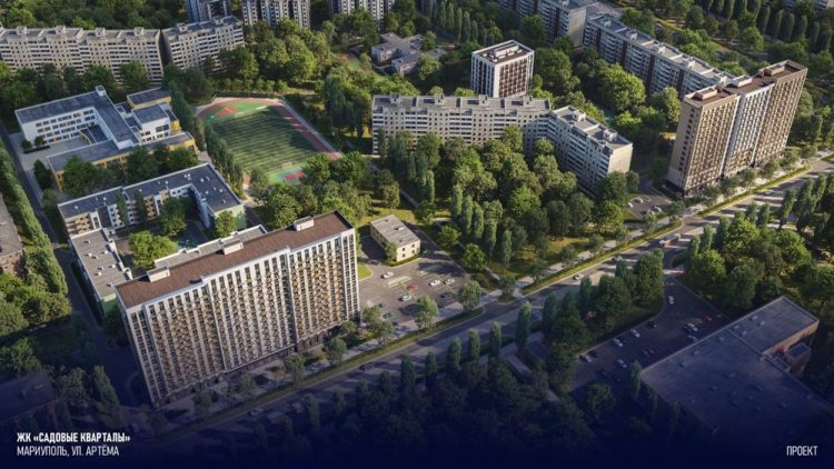 В ДНР продолжается масштабное строительство жилых домов