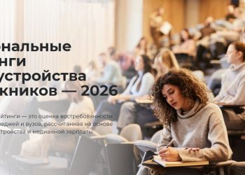 Опубликованы национальные рейтинги трудоустройства выпускников вузов и колледжей