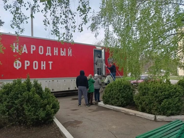 Продолжает работу проект «Автопоезд здоровья»