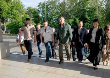 ДНР с рабочим визитом посетил вице-премьер Марат Хуснуллин