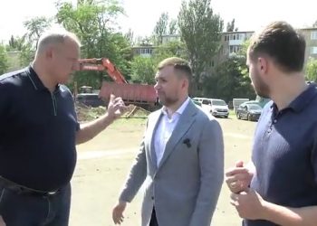 Глава ДНР проинспектировал инфраструктурные объекты в Пролетарском районе Донецка