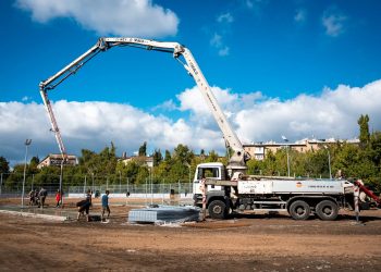 В Донецке строят новый спортивный комплекс