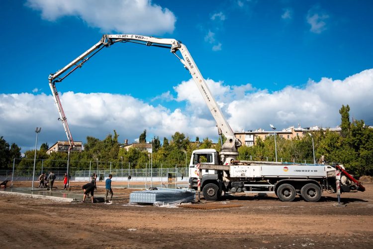 В Донецке строят новый спортивный комплекс