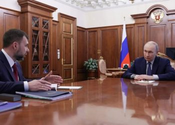 Глава ДНР Денис Пушилин поздравил Президента РФ Владимира Путина с днем рождения